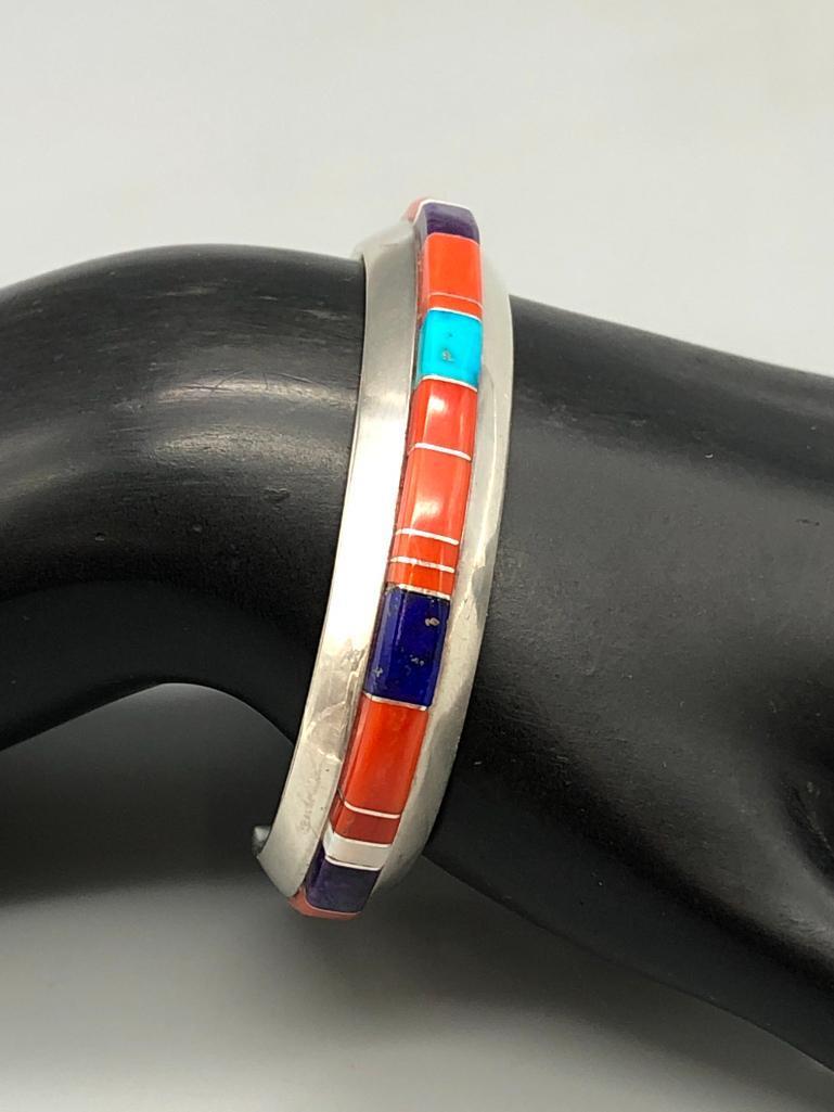 Wes Willie Multi-Stone Inlay Bracelet