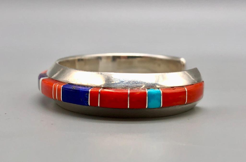 Wes Willie Multi-Stone Inlay Bracelet