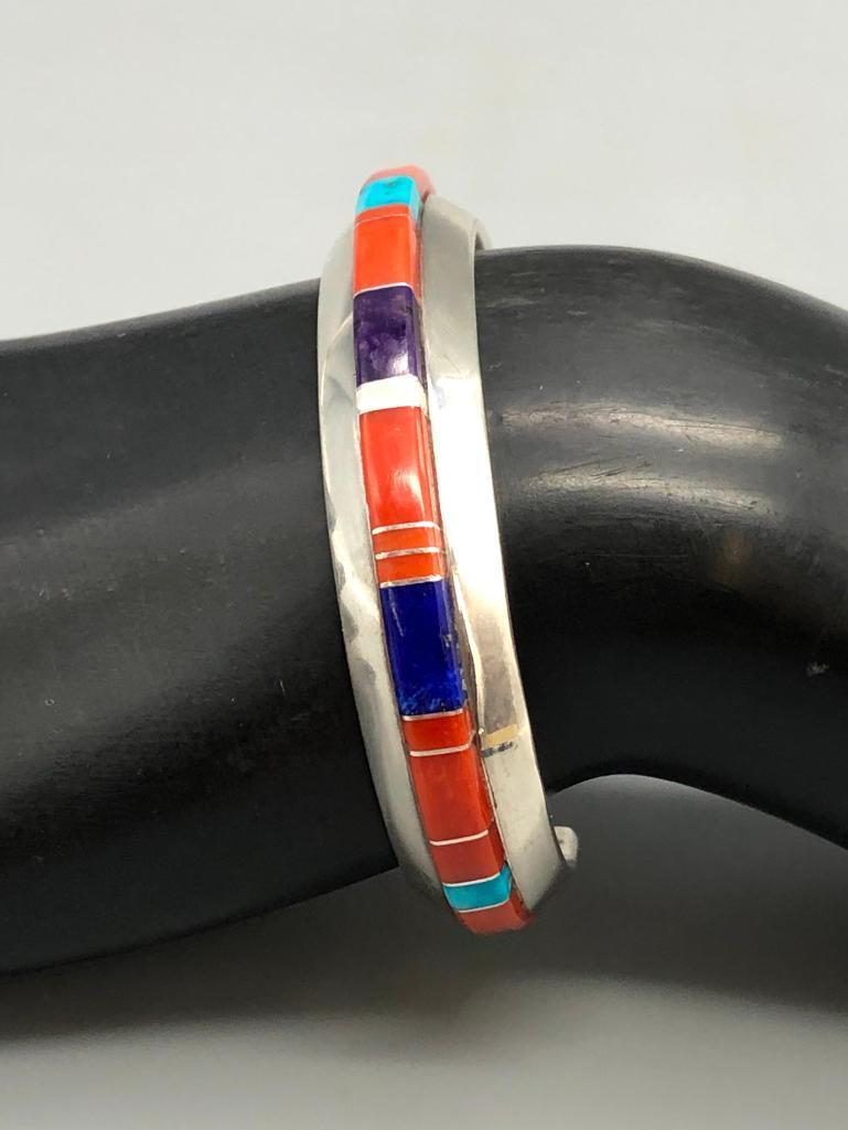 Wes Willie Multi-Stone Inlay Bracelet
