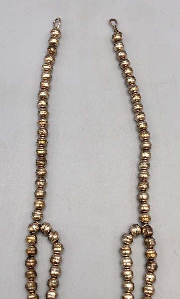 Four Piece Zuni Style Inlay Turquoise Necklace Set
