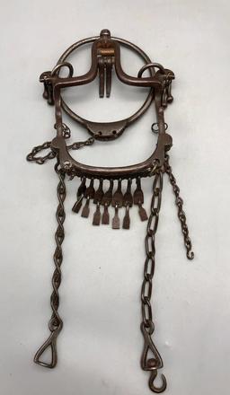 Buermann Made Fancy Ring Bit - Published in Bridles of The Americas