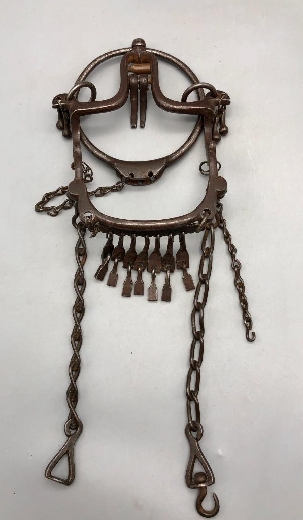 Buermann Made Fancy Ring Bit - Published in Bridles of The Americas