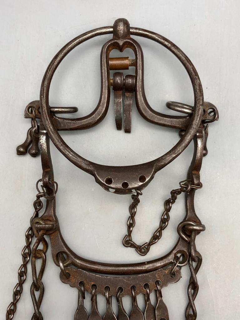 Buermann Made Fancy Ring Bit - Published in Bridles of The Americas