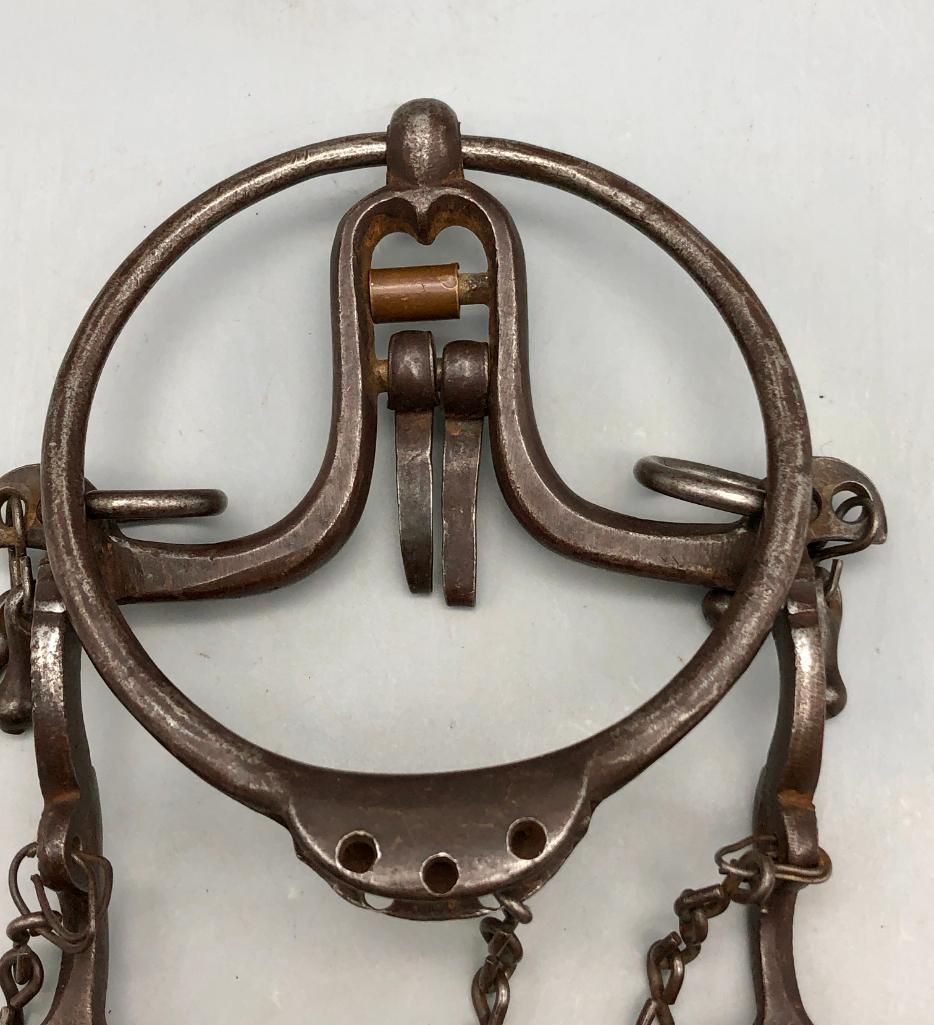 Buermann Made Fancy Ring Bit - Published in Bridles of The Americas