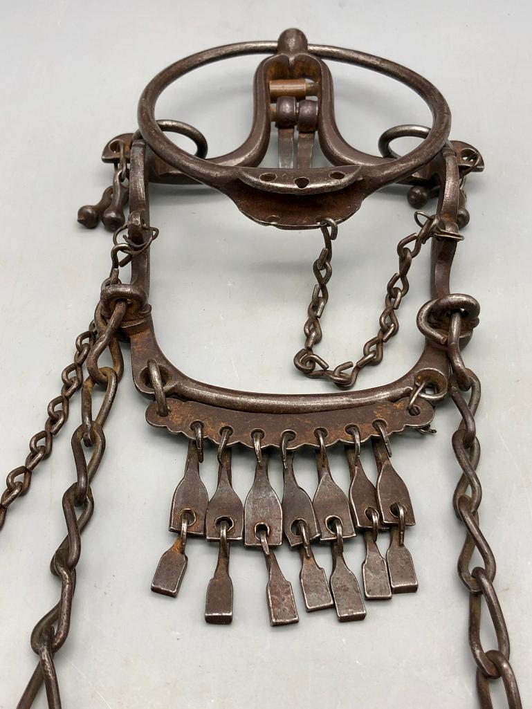 Buermann Made Fancy Ring Bit - Published in Bridles of The Americas