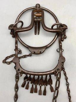 Buermann Made Fancy Ring Bit - Published in Bridles of The Americas
