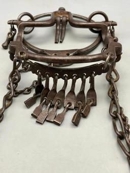 Buermann Made Fancy Ring Bit - Published in Bridles of The Americas