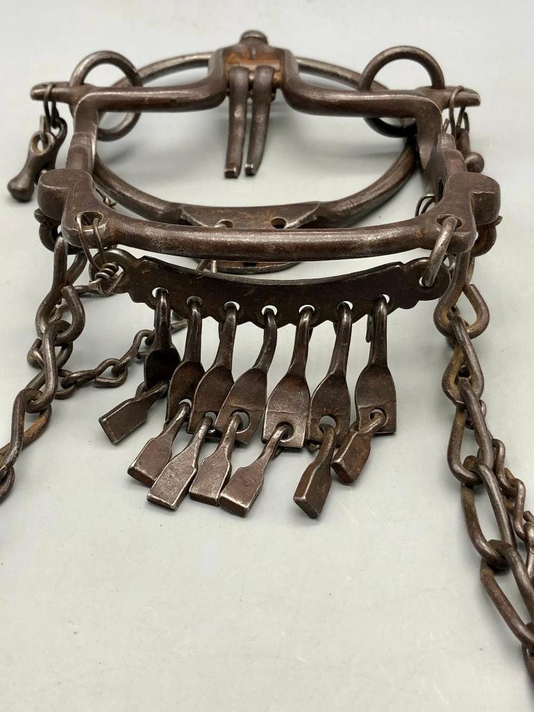 Buermann Made Fancy Ring Bit - Published in Bridles of The Americas