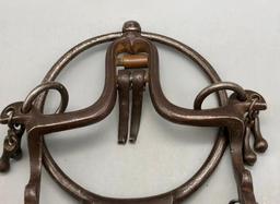 Buermann Made Fancy Ring Bit - Published in Bridles of The Americas