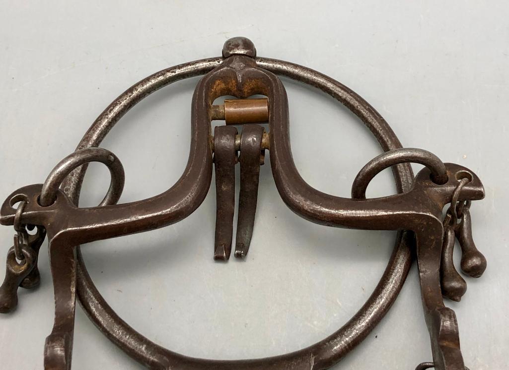 Buermann Made Fancy Ring Bit - Published in Bridles of The Americas