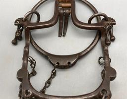 Buermann Made Fancy Ring Bit - Published in Bridles of The Americas