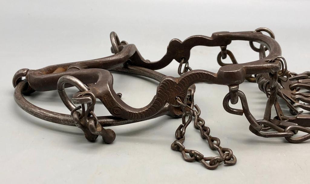 Buermann Made Fancy Ring Bit - Published in Bridles of The Americas