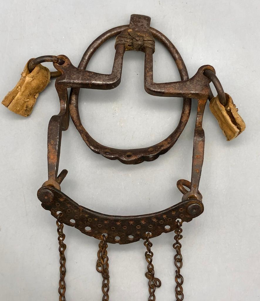 New Mexico Ring Bit - Published in Bridles of The Americas