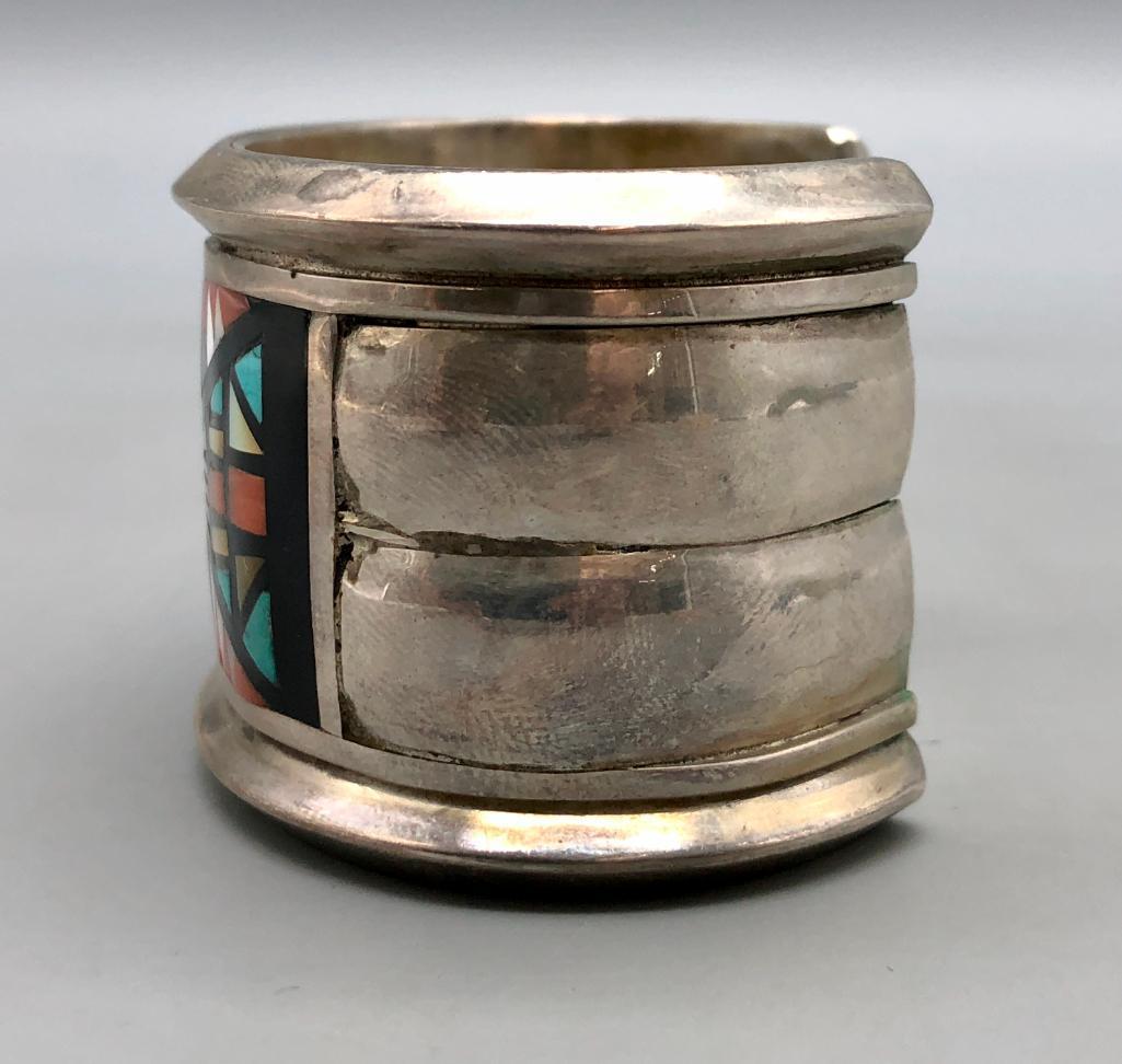 Zuni Multi-Stone Inlay Bracelet