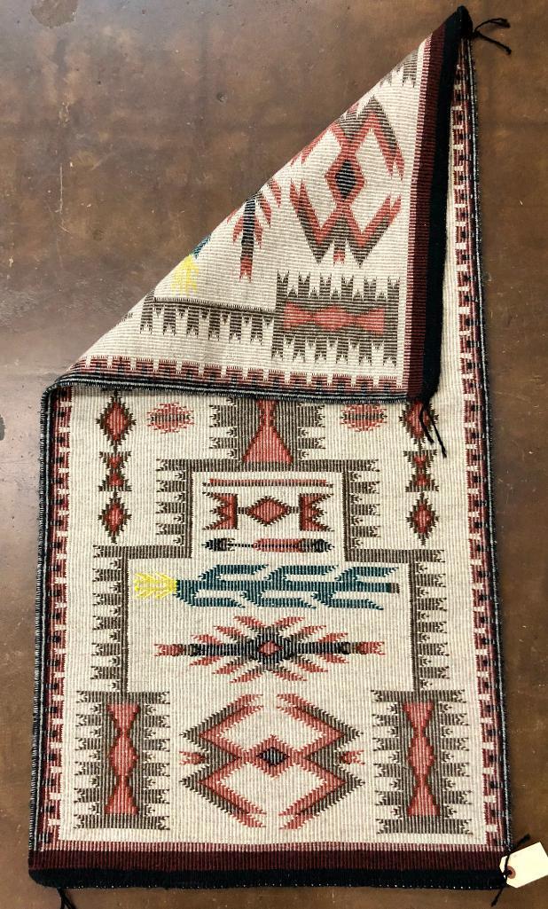 Raised Outline Navajo Textile - Doris Hobson