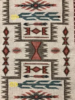 Raised Outline Navajo Textile - Doris Hobson