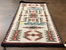 Raised Outline Navajo Textile - Doris Hobson
