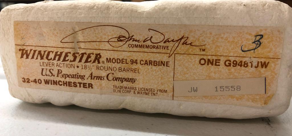Winchester John Wayne Commemorative