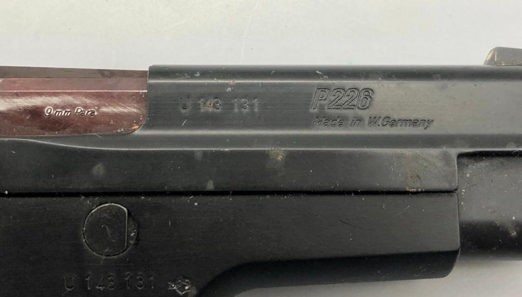 Sig Sauer Model P226 9mm Pistol