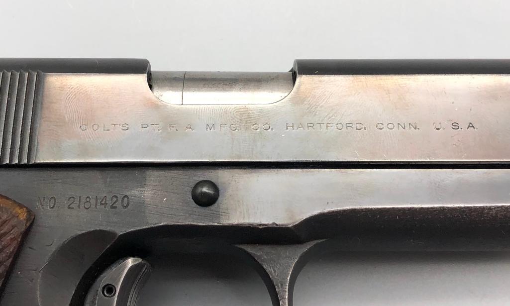 Colt Super .38 Automatic Pistol