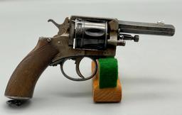 K. Scheffer Early 1900s Belgian Revolver With Holster