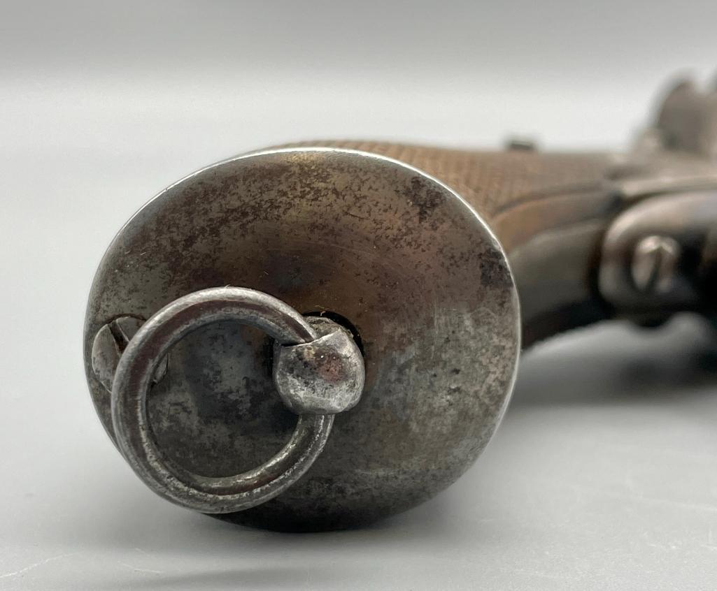 K. Scheffer Early 1900s Belgian Revolver With Holster