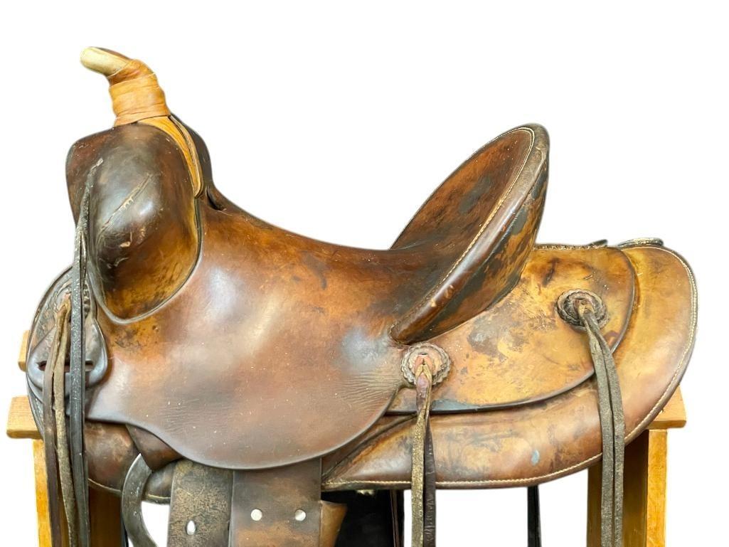 Antique Read Brothers Saddle