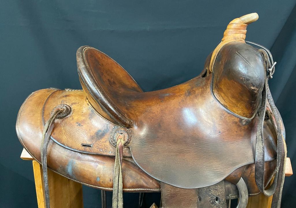 Antique Read Brothers Saddle