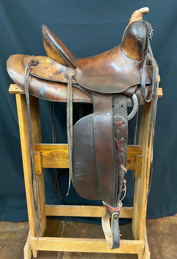 Antique Read Brothers Saddle