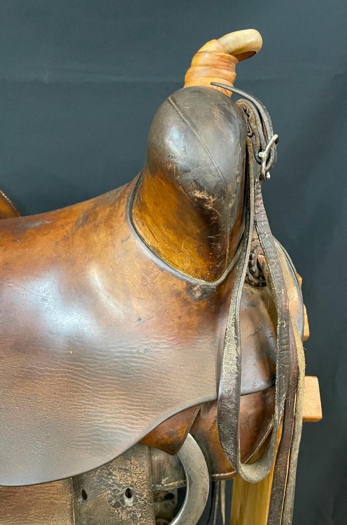Antique Read Brothers Saddle