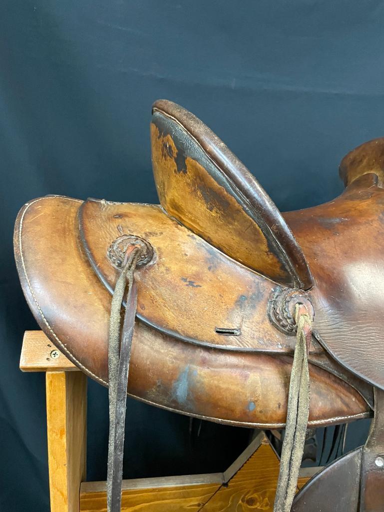 Antique Read Brothers Saddle
