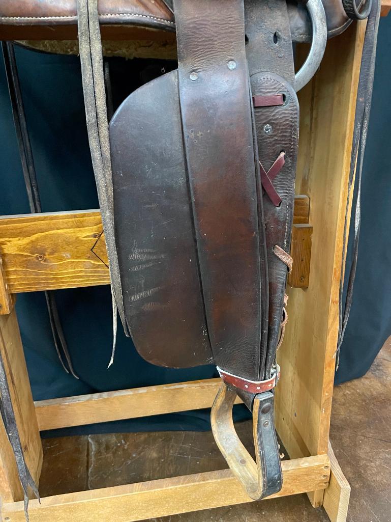 Antique Read Brothers Saddle