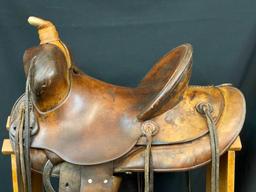 Antique Read Brothers Saddle