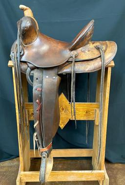 Antique Read Brothers Saddle