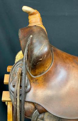 Antique Read Brothers Saddle