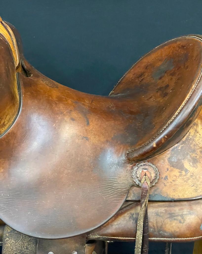Antique Read Brothers Saddle