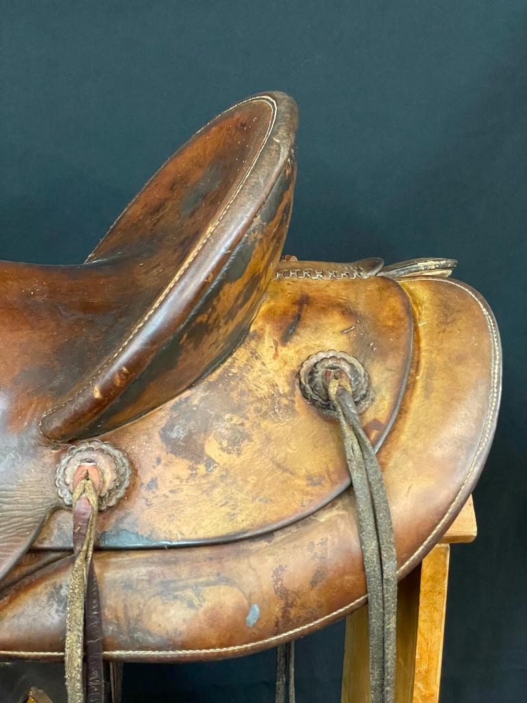 Antique Read Brothers Saddle