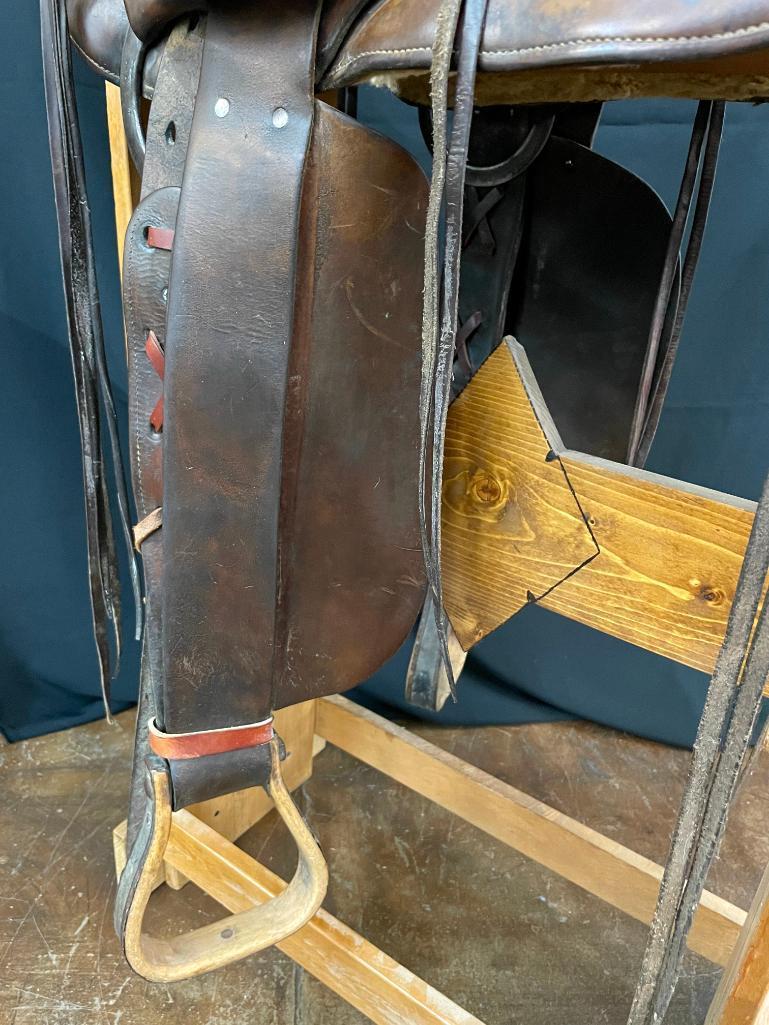 Antique Read Brothers Saddle