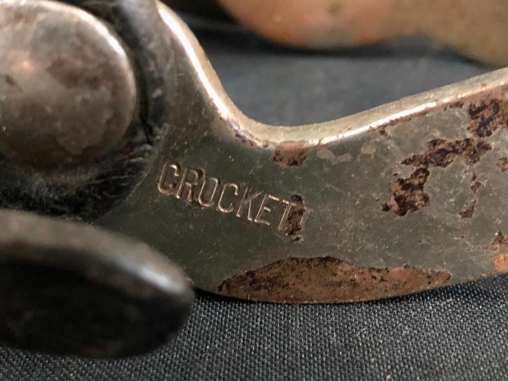 Group Of Crockett And Kelly Spurs