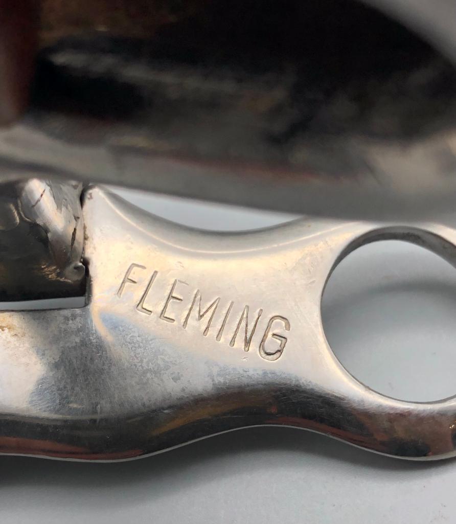 Fleming Silver Overlay Bit With Salinas Mouth