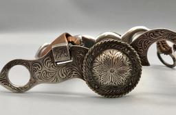 Fleming Silver Overlay Bit With Salinas Mouth