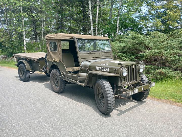 1952 M-38 Jeep and M-100 Trailer