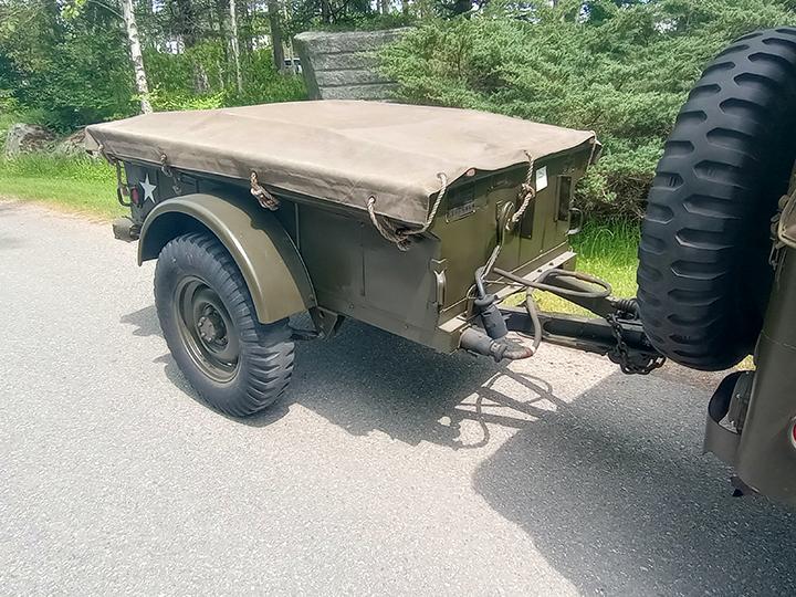 1952 M-38 Jeep and M-100 Trailer