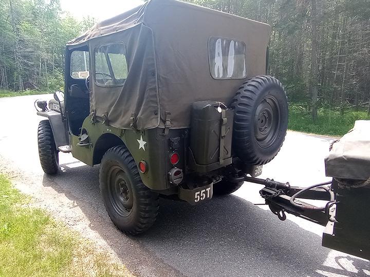 1952 M-38 Jeep and M-100 Trailer
