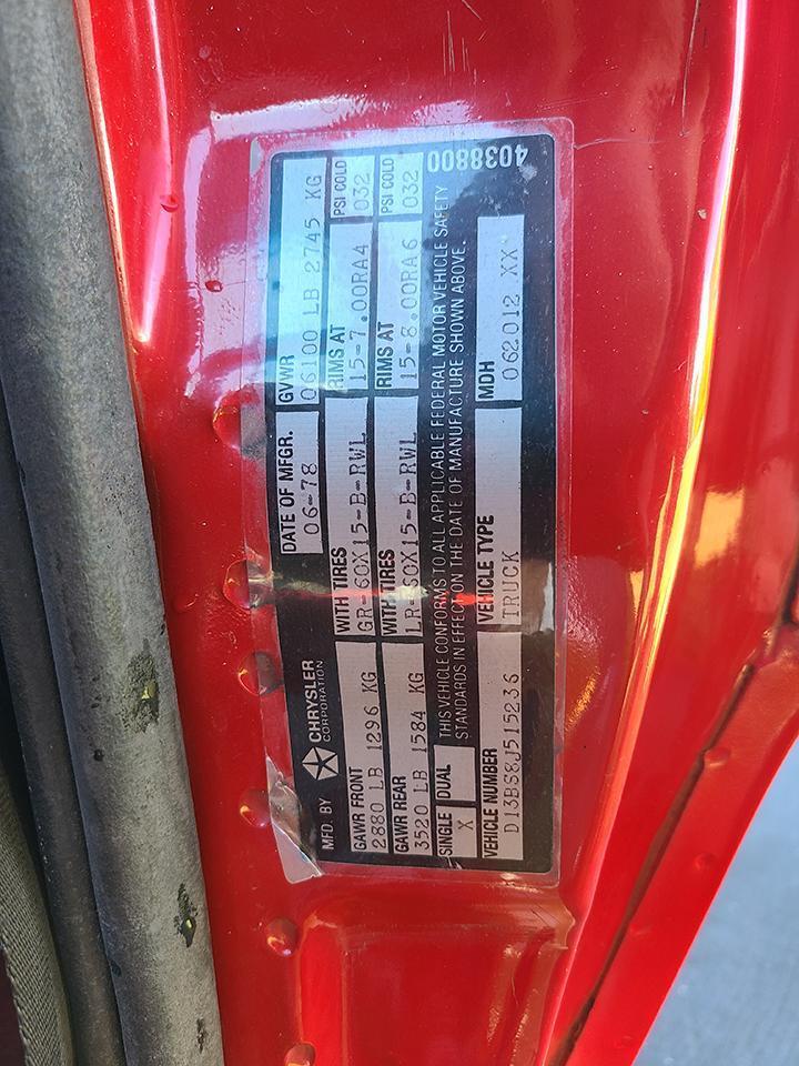 1978 Little Red Express