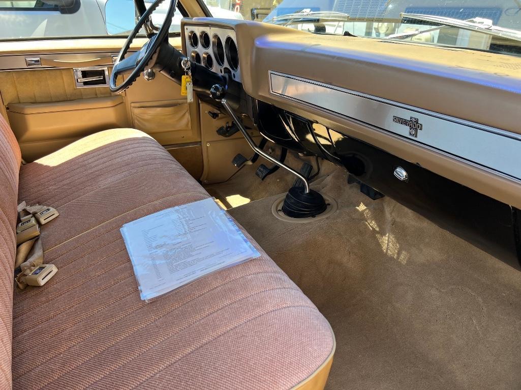 1982 Chevrolet Silverado C10 Short-Box