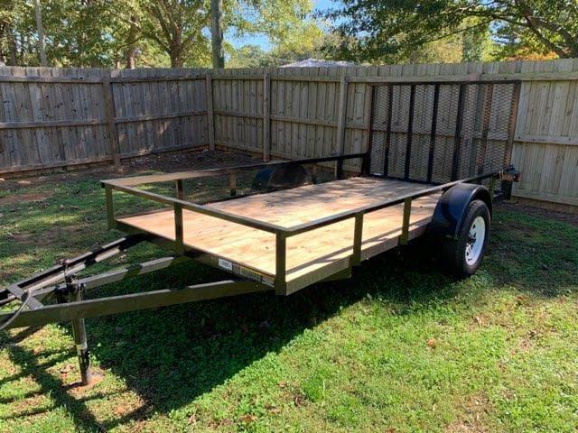6'x12' Hooper New Utility Trailer