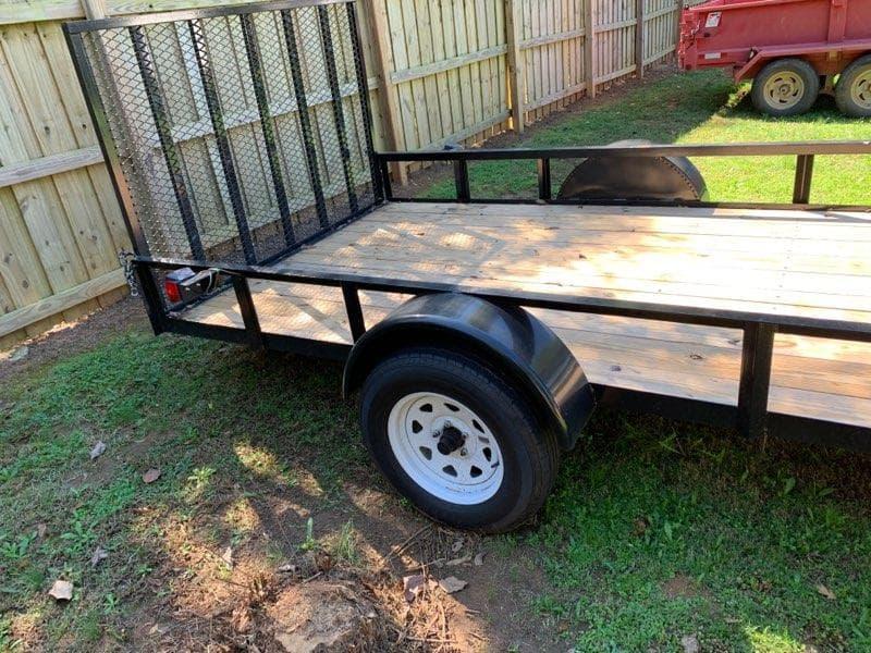 6'x12' Hooper New Utility Trailer