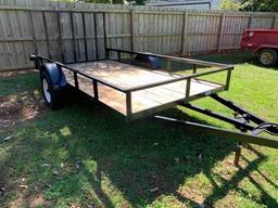 6'x12' Hooper New Utility Trailer