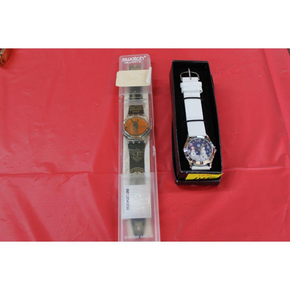 Olympic and Snowman Watch
